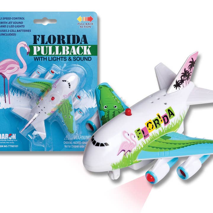TT60101 FLORIDA PULLBACK W/LIGHT & SOUND for wholesale by Daron Worldwide Trading