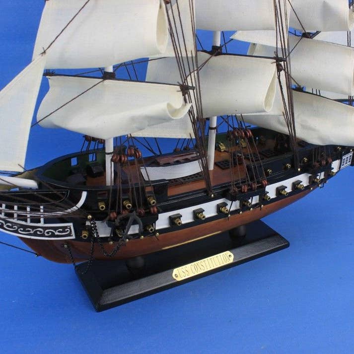 Hampton Nautical – Engroshandel Bordpynt – USS Constitution Tall Model Ship 24"3