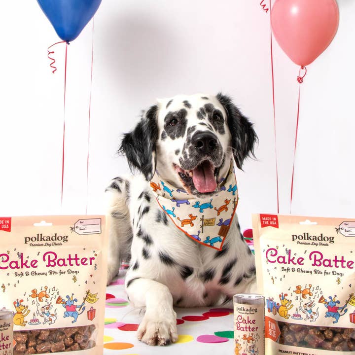 Polkadog - Vente Friandises – chien - Pâte à gâteau, beurre de cacahuète et banane - 10 oz - Friandises pour chiens5