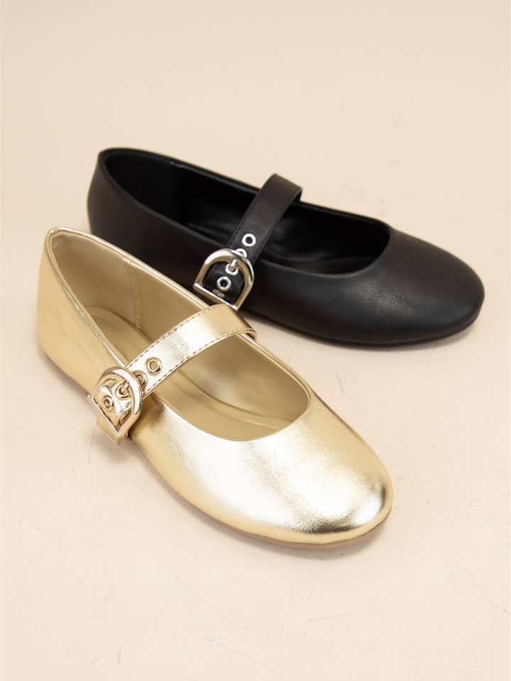 CCOCCI - Vendita all'ingrosso Ballerine - Donna - SEESAW MARY JANE A PUNTA TONDA CON CINTURINO E FIBBIA PIATTA4