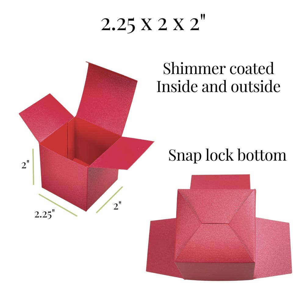 Vici Pack – Engroshandel Gaveæske – Sæt med 25 luksuriøse salgsæsker til 2 oz (60 ml) flasker59