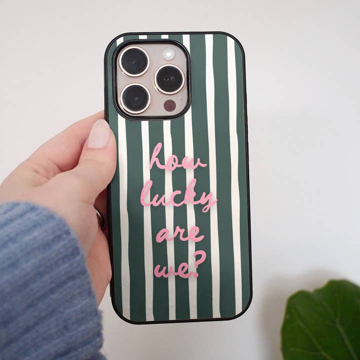 Quanto Siamo Fortunati | Custodia per Telefono per la vendita all'ingrosso da parte di Wisdom and Wonder Designs