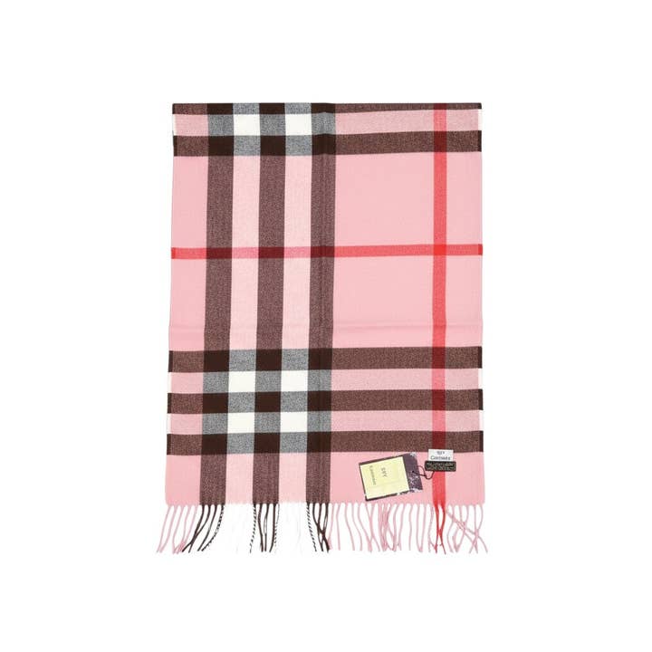 TAPA fashion – wholesale Scarf – Women's – Cashmere Feel Check Pattern Scarves SCF1101 (12PC)5