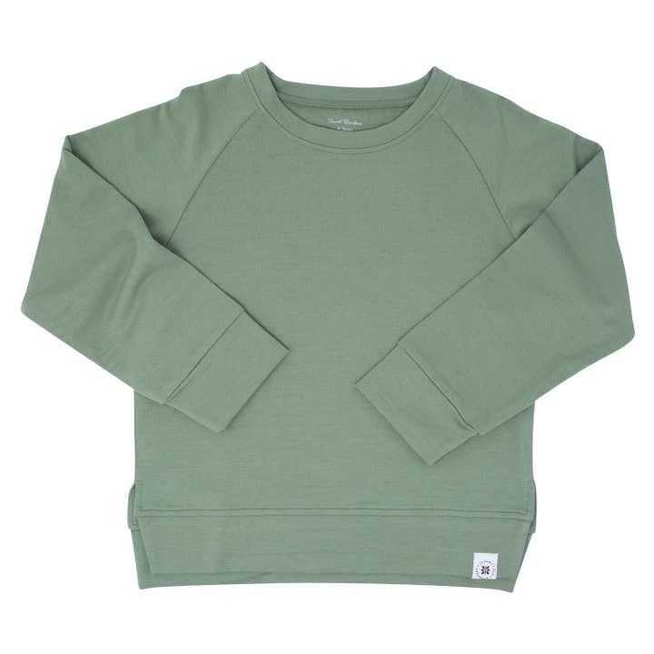 Suéter de gola redonda por atacado de Sweet Bamboo