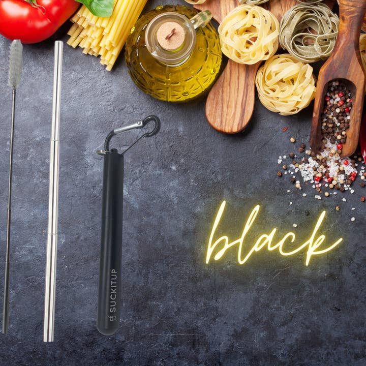 Suck It Up Straws - Wholesale Drinking straw - 3n1 Telescopic Straws with Case and Telescopic Cleaning Brush68