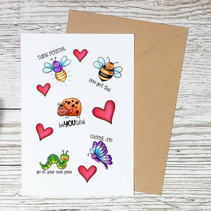 Cheer Up Card for wholesale by Sorry Not Sorry Co