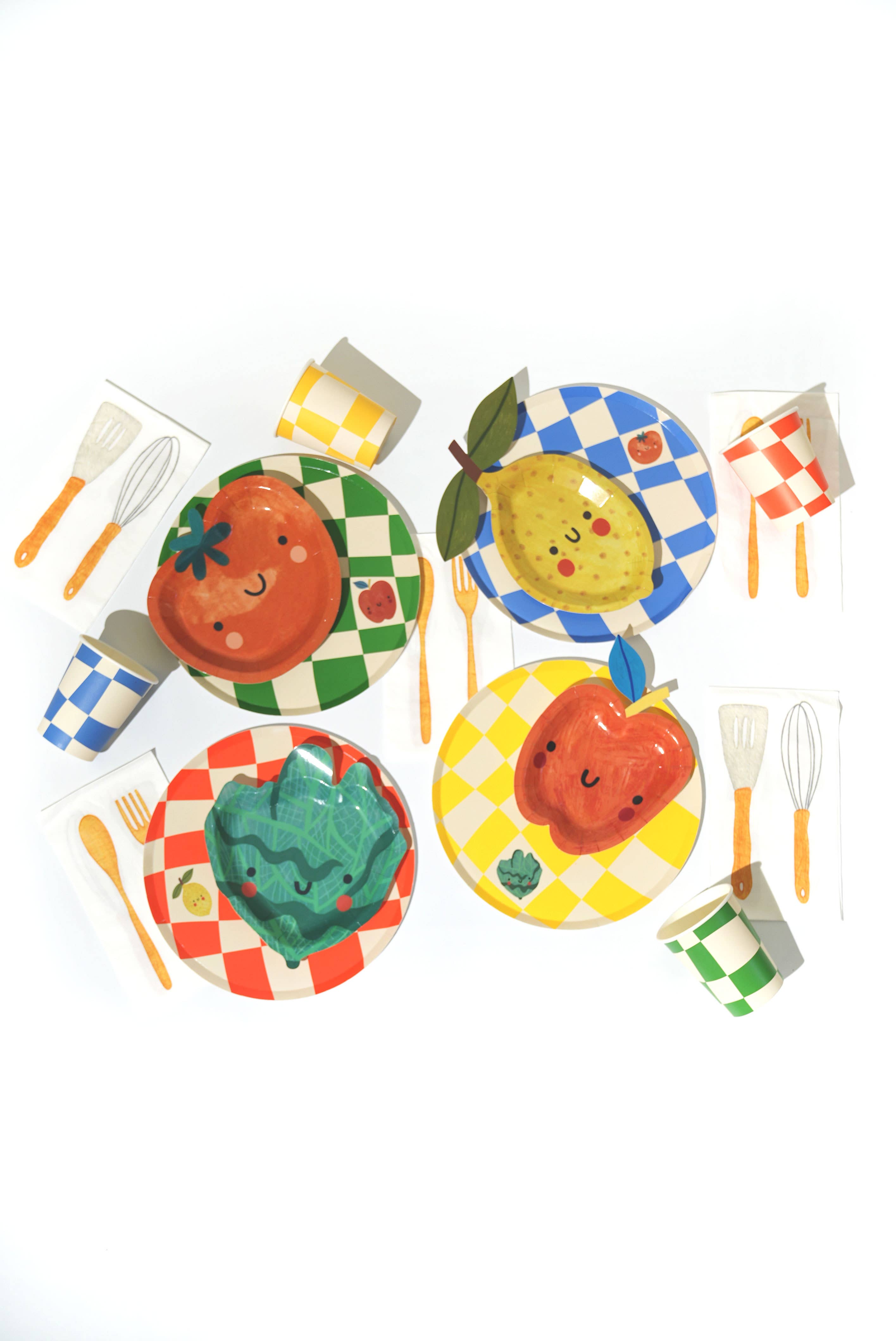 POP Party Supplies, LLC – wholesale Disposable napkin – Cutlery Paper Napkins (x 12) - Little Chef Collection4