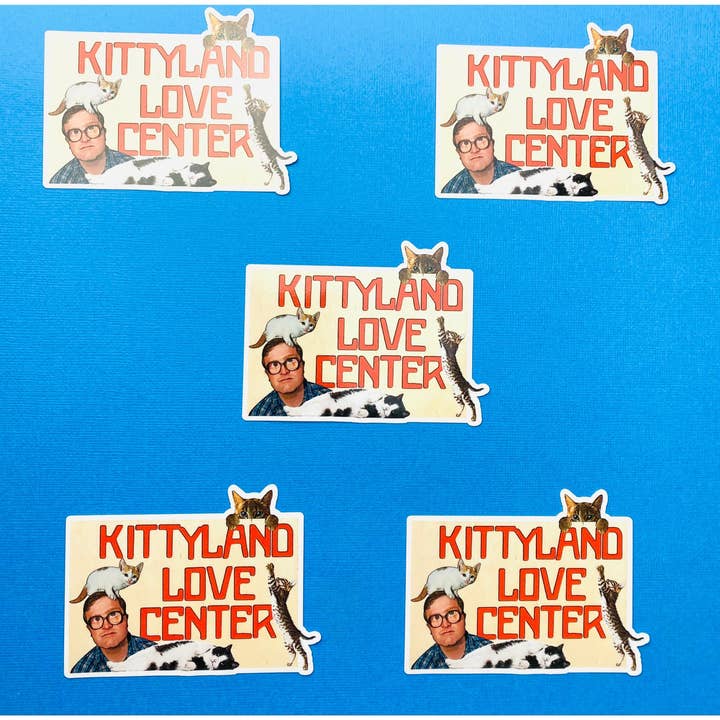 Otto's Grotto - Wholesale Sticker - Trailer Park Boys Kittyland Love Center Sticker