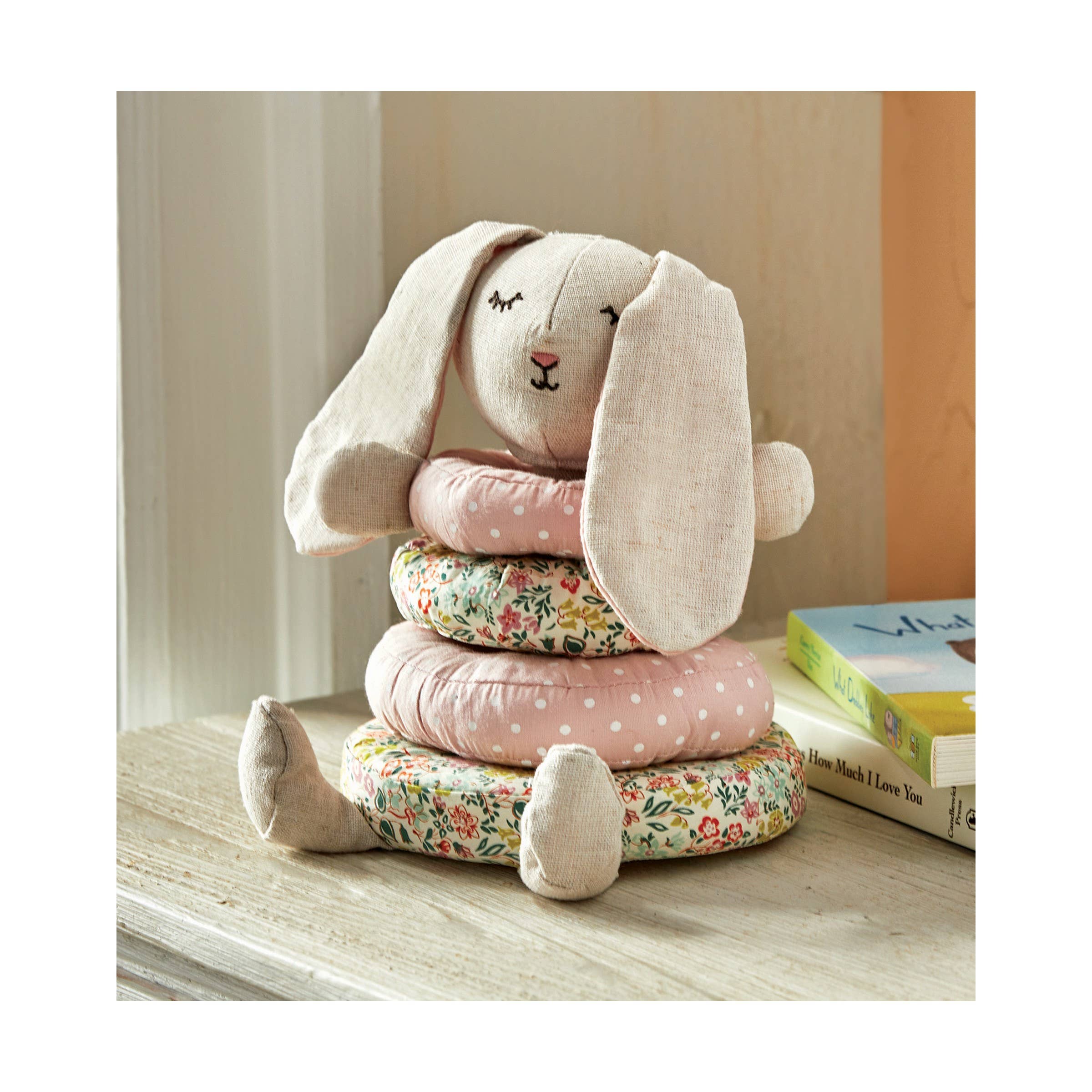 tag - Wholesale Stuffed/Plush Toy - Kids & Baby - Bunny Stacker Plush Toy Multi Cotton
