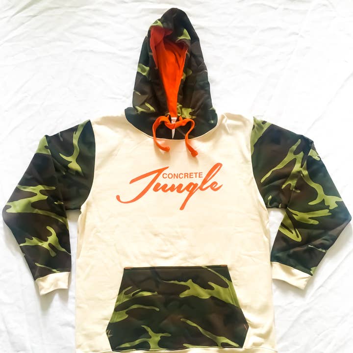 Betong Jungle Hoodie | Varumärket Bronx för wholesale av The Bronx Brand