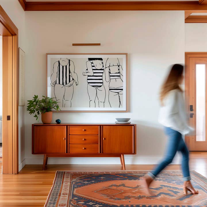 "Sis No. 02", Giclée Fine Art Print for wholesale by Pascale Berkowitz Studio Art