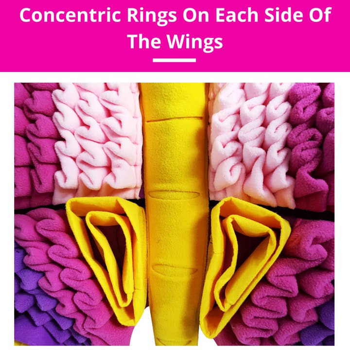 PawzNDogz - Wholesale Pet Mat - Dog - Radiant Butterfly™ Snuffle Mat | Challenge Level 35