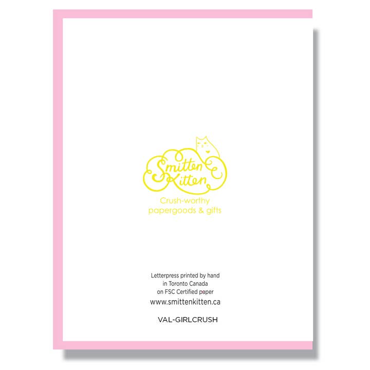 Smitten Kitten - Vendita all'ingrosso Biglietti per San Valentino - Buon San Valentino alla mia Fav Girl Crush2