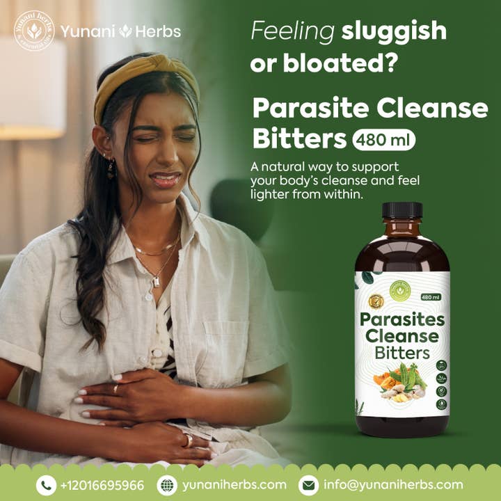 Yunani Herbs & essential Oils – wholesale Oralt tillskott/Vitamin – Parasite Cleanse Bitters 480 ml