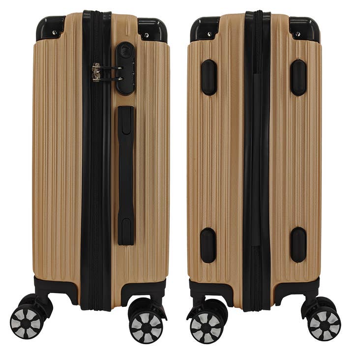 Super Bazaar - Wholesale Luggage - Hand luggage suitcase 55cm 4 double wheeled trolley2