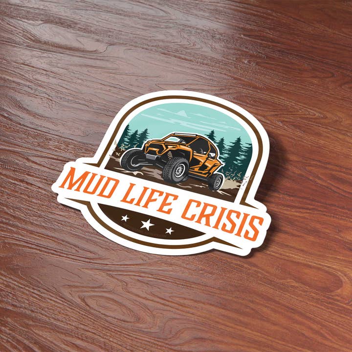 Sentinel Supply - Wholesale Sticker - Mud Life Crisis Sticker