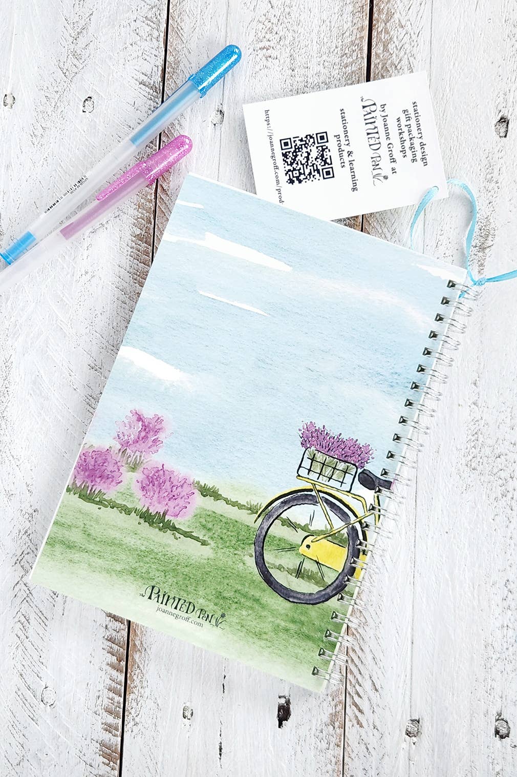 The Painted Pen - Wholesale Notebook - Summer Notebooks with Watercolor Cover Designs8