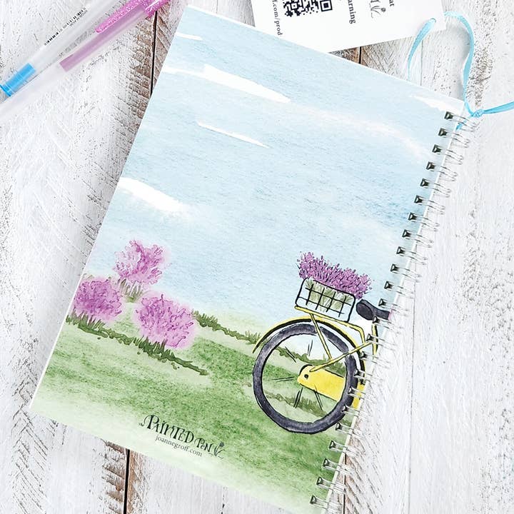 The Painted Pen - Wholesale Notebook - Summer Notebooks with Watercolor Cover Designs8