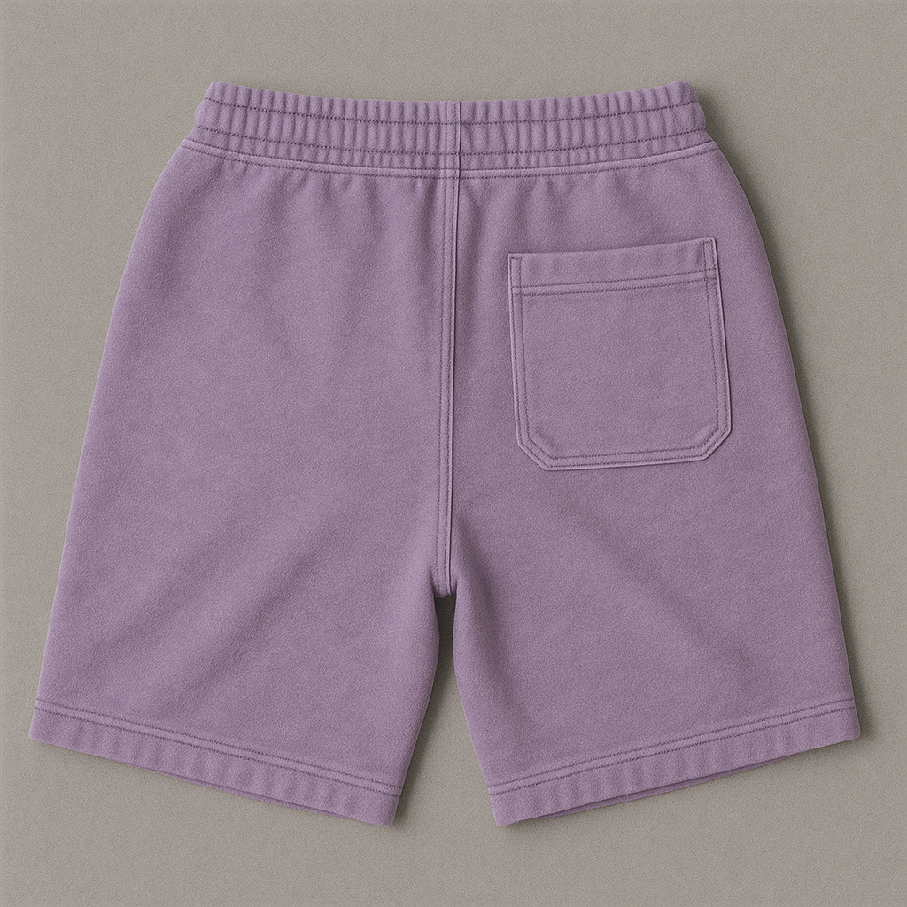 Factory Blanks - Wholesale Shorts – Unisex - PREMIUM STONE WASHED JOGGER SHORTS IN 450GSM COTTON FLEECE11
