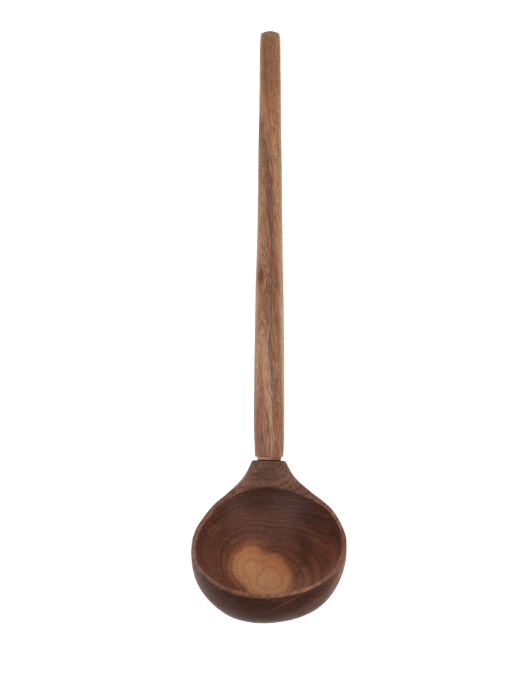 Salt & York – Engroshandel Køkkenredskabssæt – Sæt med køkkenredskaber i valnøddetræ – Ikke-giftigt, plastfrit6