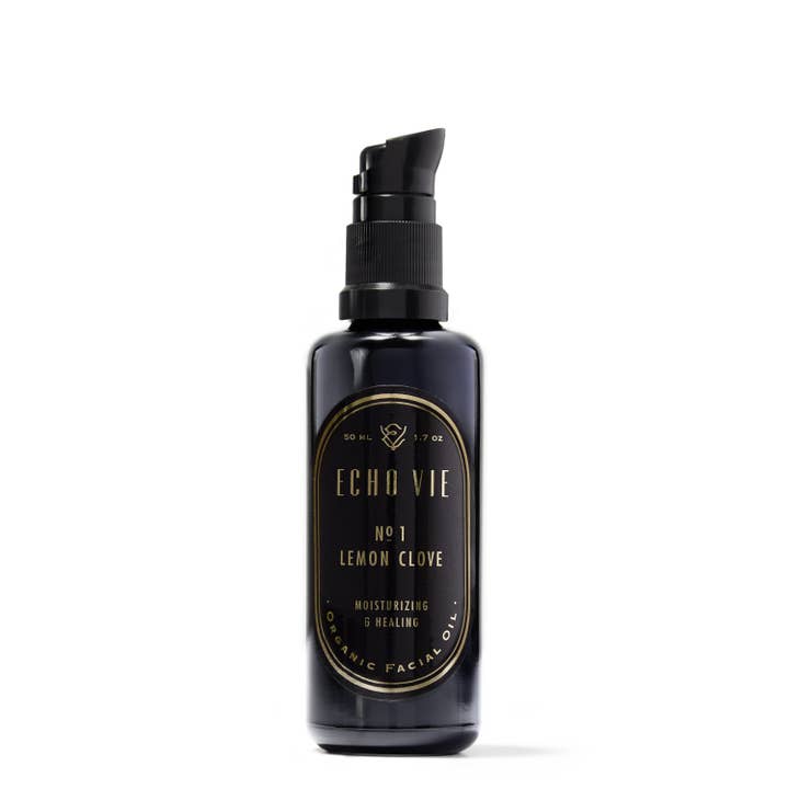 Organic Face Oil #1 Lemon Clove for wholesale by ECHO VIE