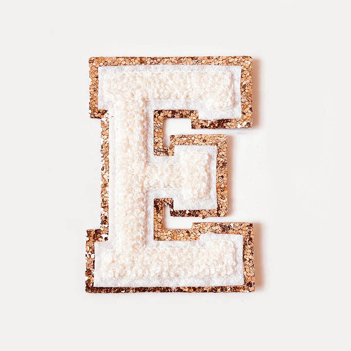 Mimi's Glow Accessories - Wholesale Sticker - Glitter Letters Cream (VE3)5