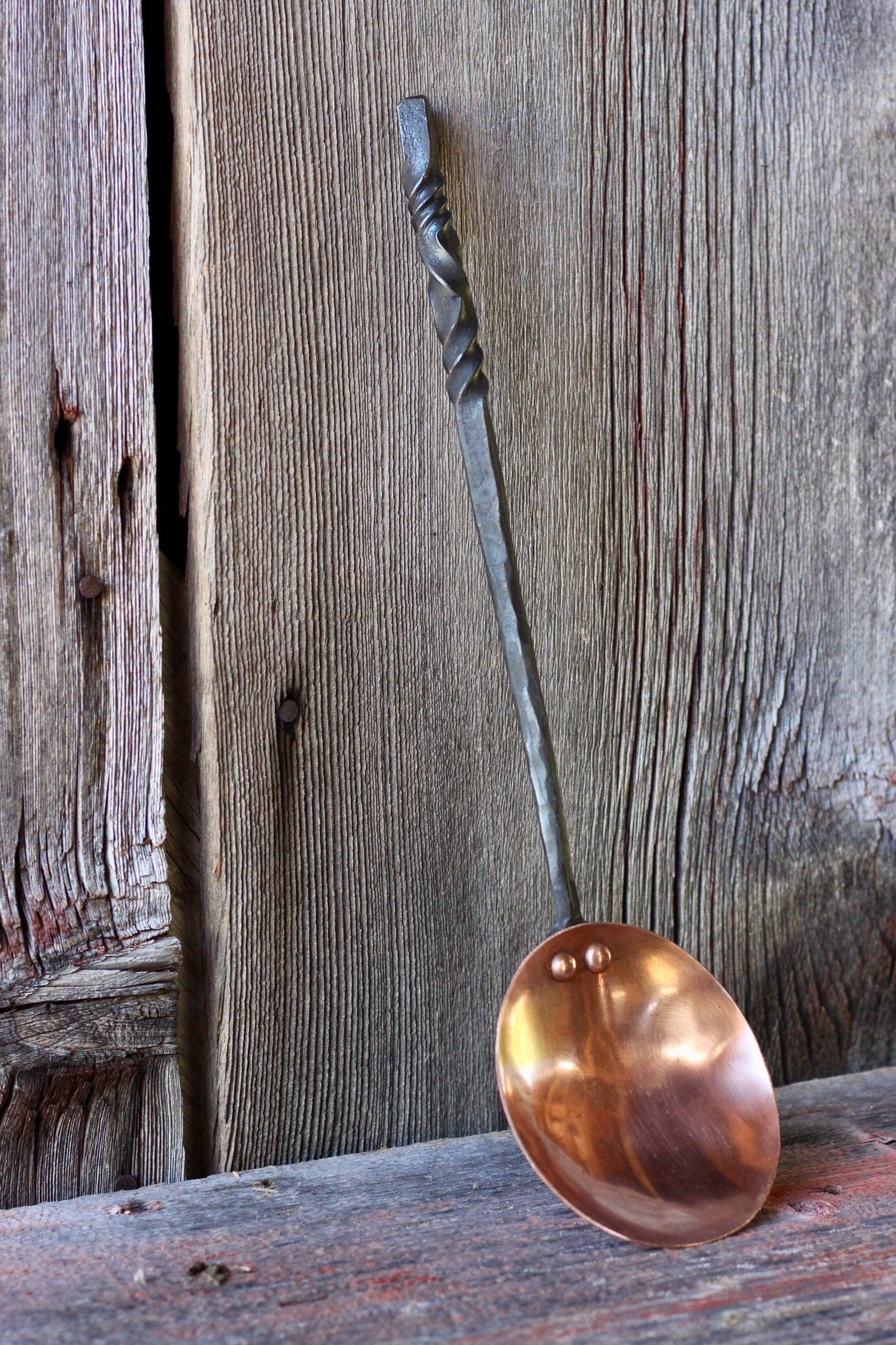 Wicks Forge - Wholesale Serving Utensil - Copper Serving Spoon4