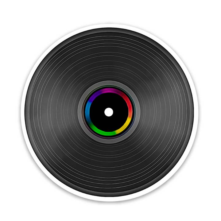 Kevin & Kaia - Wholesale Sticker - Vinyl Record - Sticker0