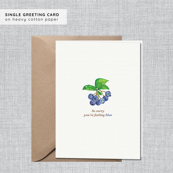 Thinking of You Card | Divorce Card | Sympathy Condolences for wholesale by Gina Maher | Watercolor
