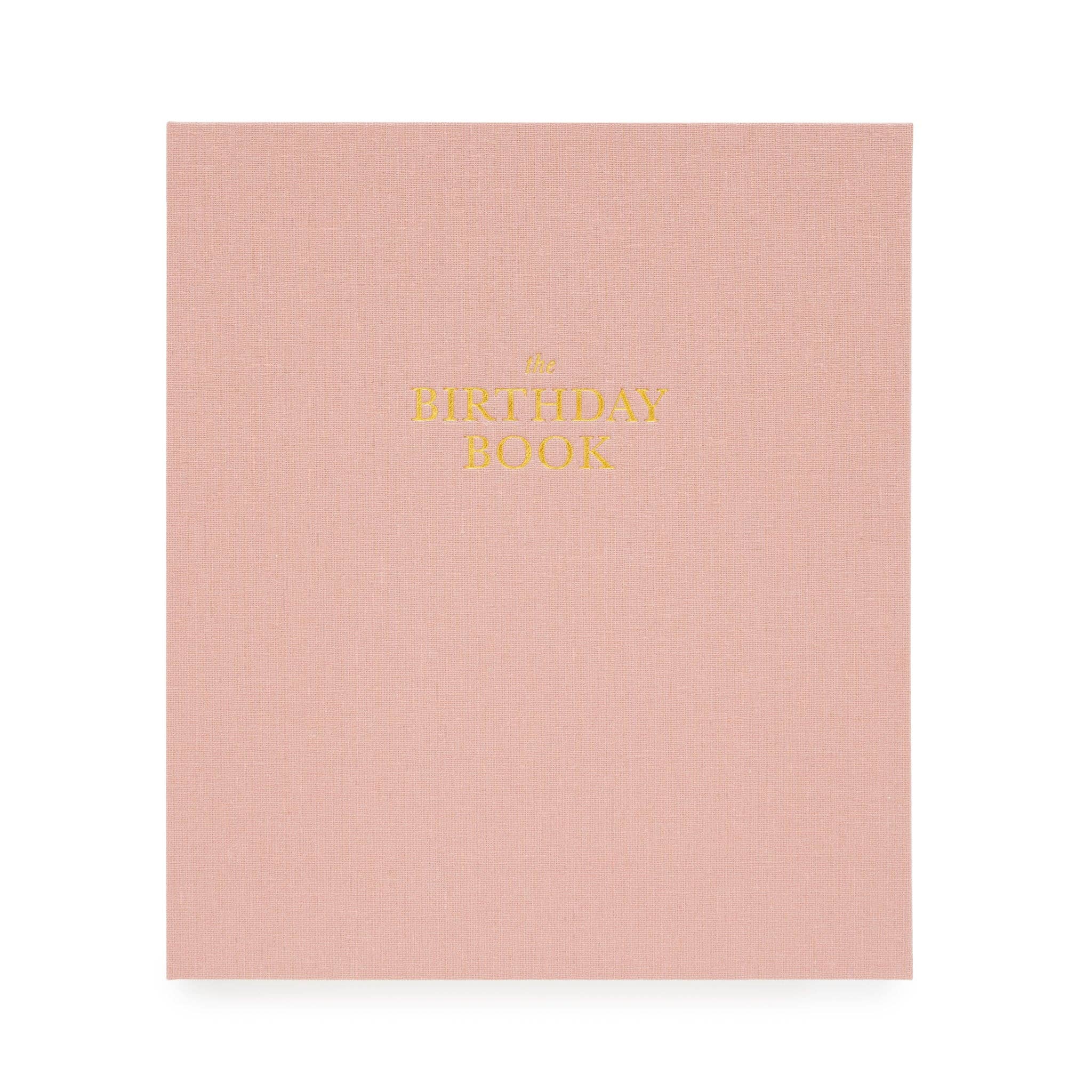 Sugar Paper - Wholesale Memory Book - Kids & Baby - The Birthday Book, Rose Linen1
