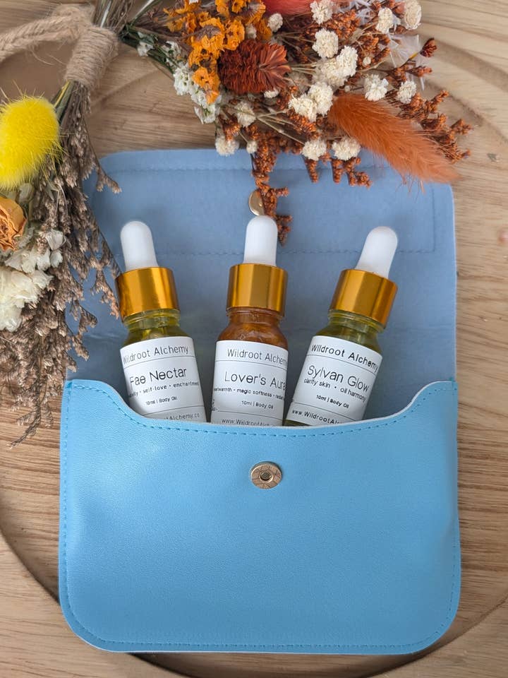Blush & Bloom - Citrus and Floral Glow Oils for wholesale by Wildroot Alchemy