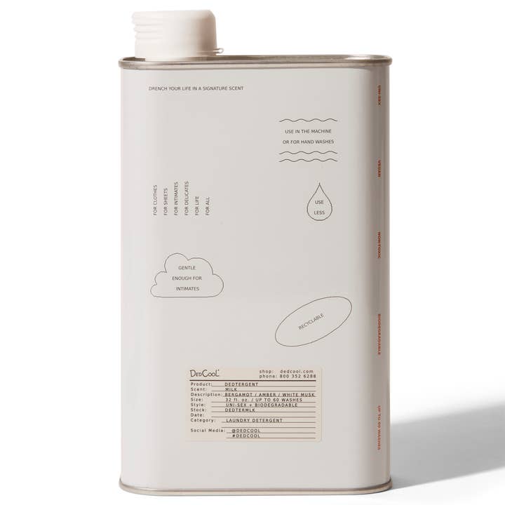 Dedcool - Wholesale Liquid Laundry Detergent - Milk Detergent