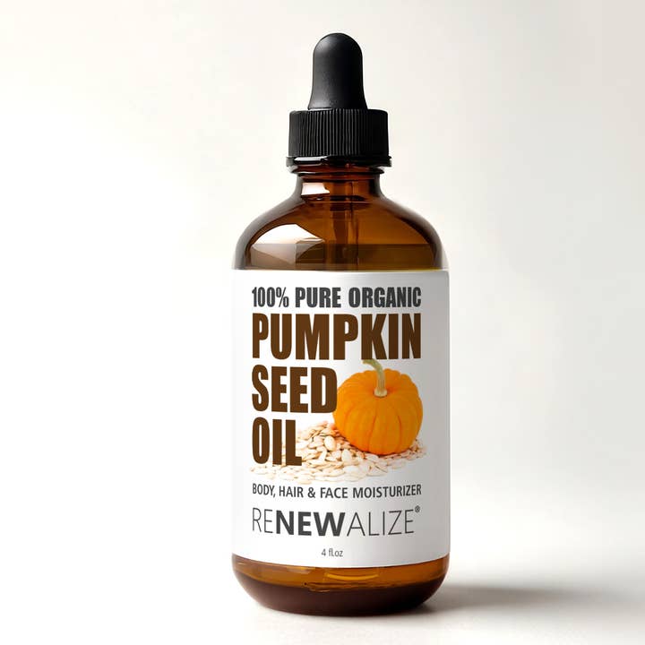 Organic Pumpkin Seed Oil Anti Aging Facial Oil { 4 fl oz for wholesale by Renewalize