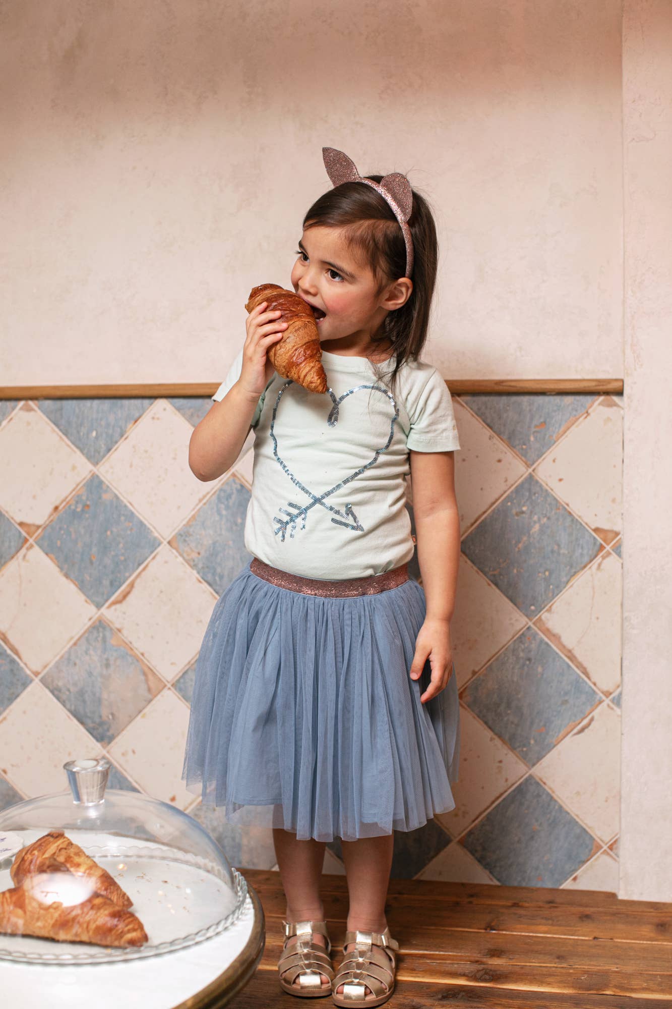 Winston Skirt - Dawn Blue for wholesale on Faire2