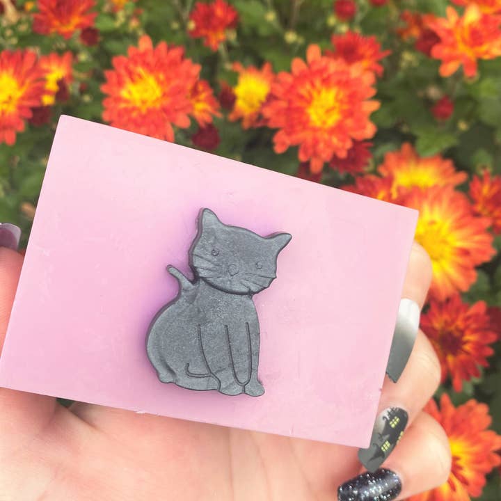Bubble Bee Soapery - Wholesale Bar Soap - Halloween Hocus Pocus Black Cat Soap Bar Hand And Body Set