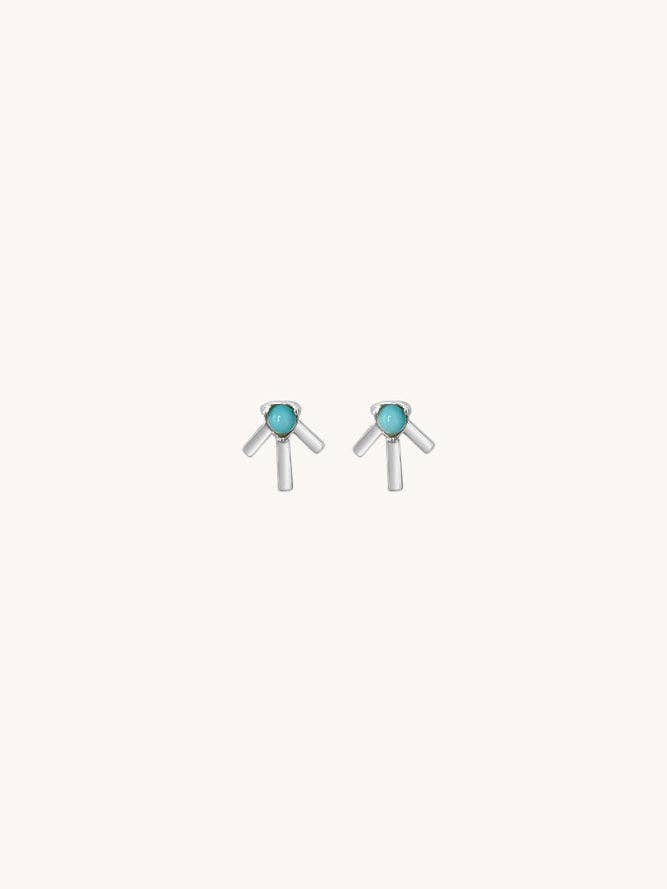 Boucles d'oreilles Prairie Star - Turquoise pour la vente par Sierra Winter Jewelry