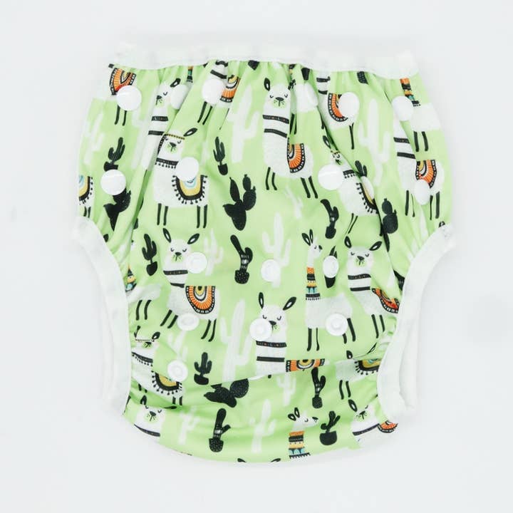 EcologiQ - Wholesale Underwear/Diaper Cover - Baby - Washable swim diaper - Scalable size2