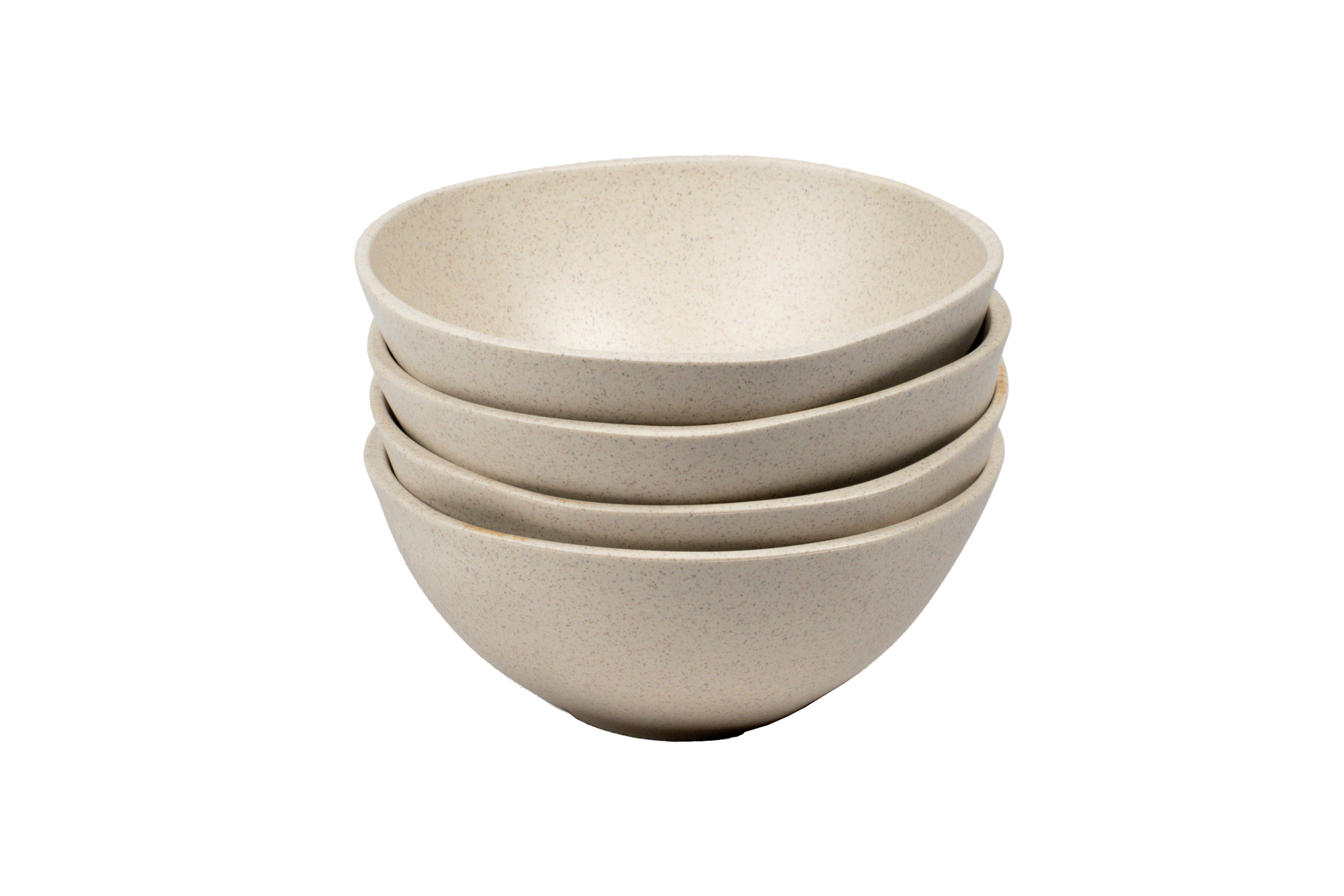 Abode Homewares by TarHong - Wholesale Tableware set - Organic Coupe Wheat Off White PP 12 Pc Dinnerware Set6