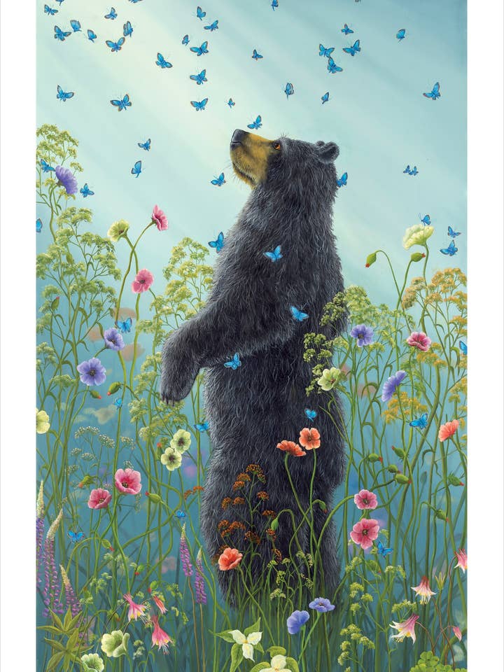 Robert Bissell: Presence III Birthday Card for wholesale by Pomegranate