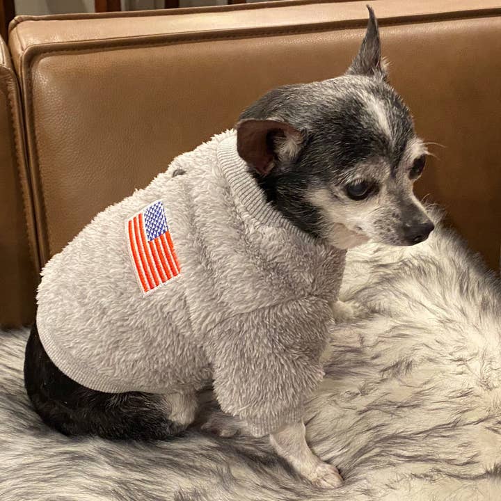 Primeware Inc. - Wholesale Pet Sweater - Dog - Paris Pawture Faux Sheep Fur Pullover Vest7