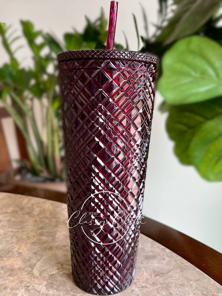 Jeweled Tumbler - Wine RTS for wholesale by The Classy Cloth WS