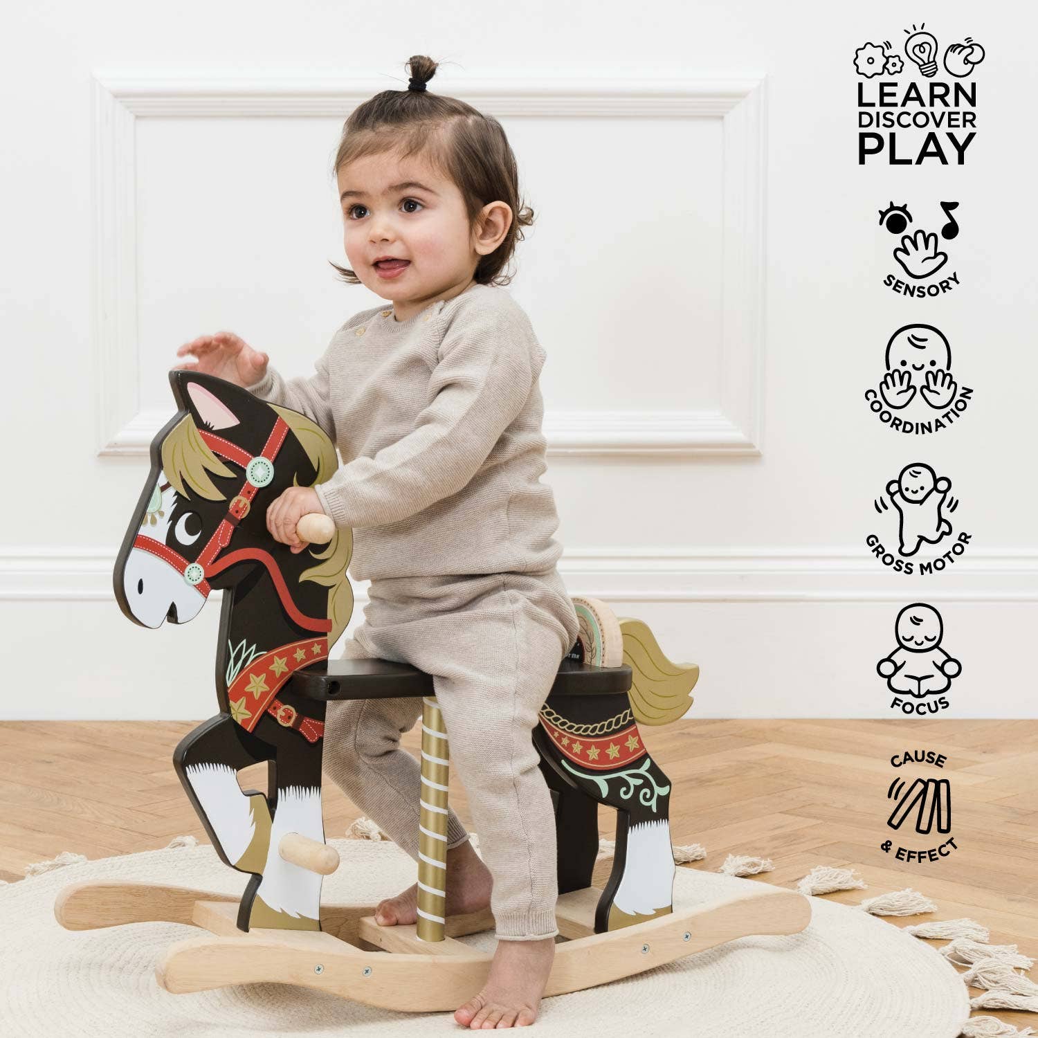 Le Toy Van, Inc. - Wholesale Wood Toy - Kids - Classic Wooden Rocking Horse2