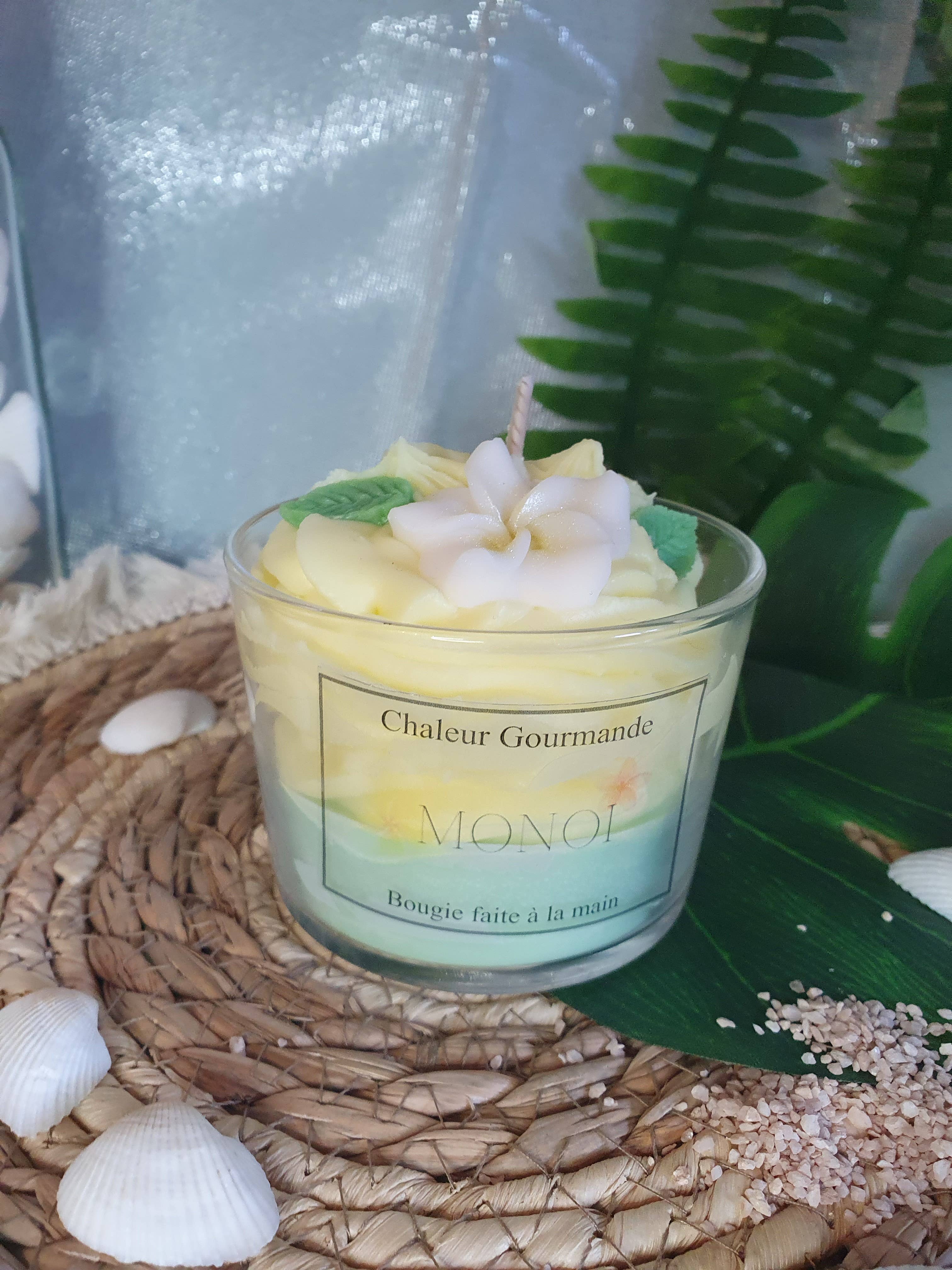 Chaleur Gourmande - Wholesale Jar/Filled Candle - Monoi candle3