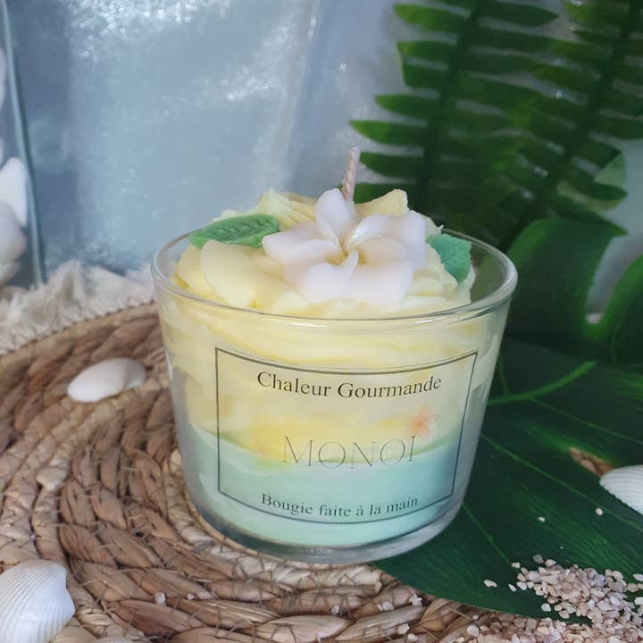Chaleur Gourmande - Wholesale Jar/Filled Candle - Monoi candle3