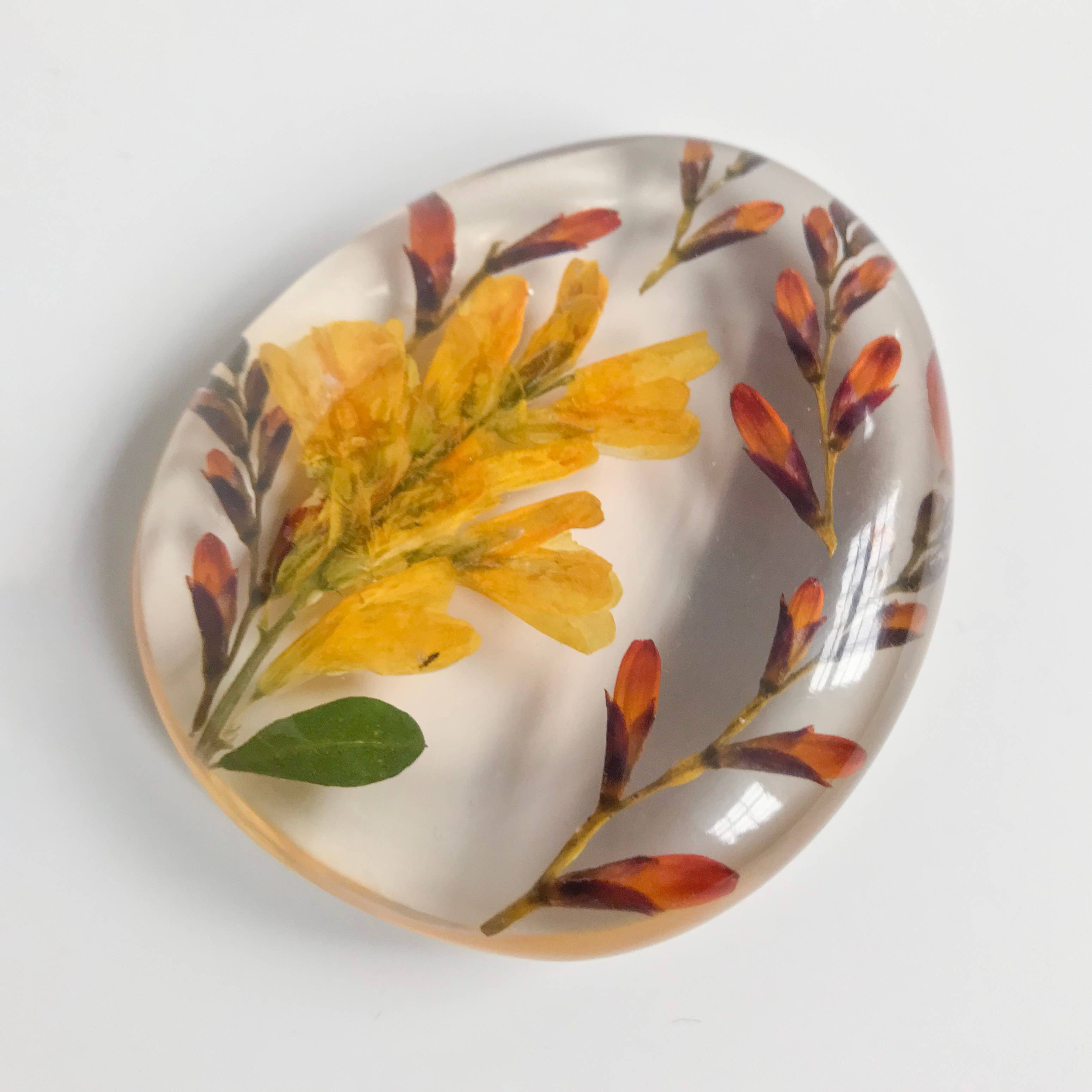 Belart Fair Trade – wholesale Paper weight – Botanical Birthday Flower Paperweight6