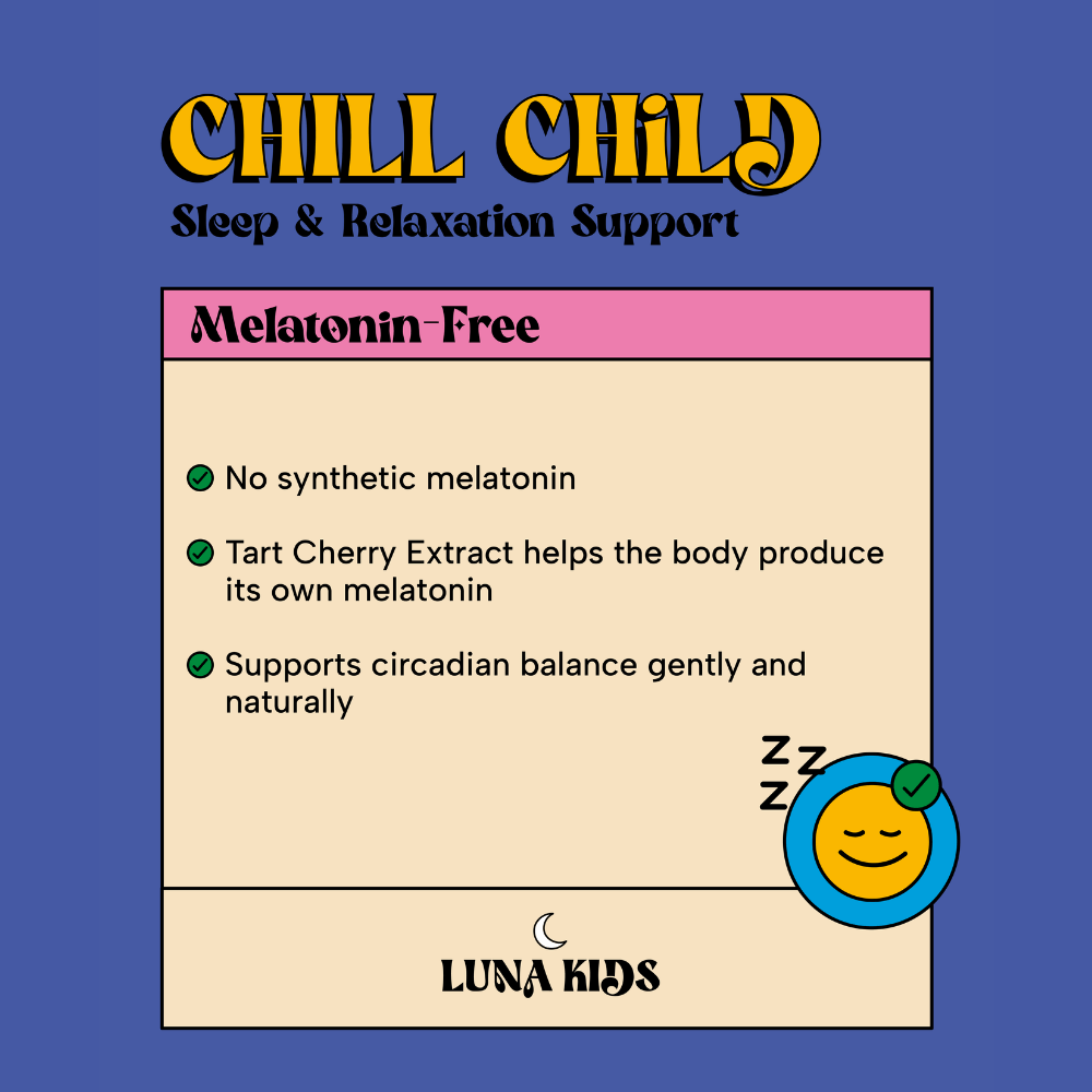 SubLuna - Wholesale Oral Supplement/Vitamin - Chill Child: Calm & Sleep Gummy3