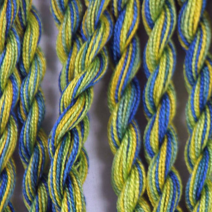 Garens - Handgeverfd katoen - Budgie DL 69 voor wholesale door Colour Streams