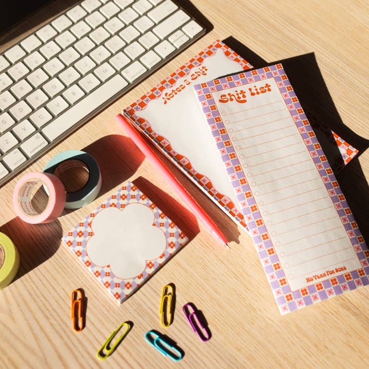 No Yeah For Sure - Wholesale Sticky Notes - Retro Daisy Sticky Notes3