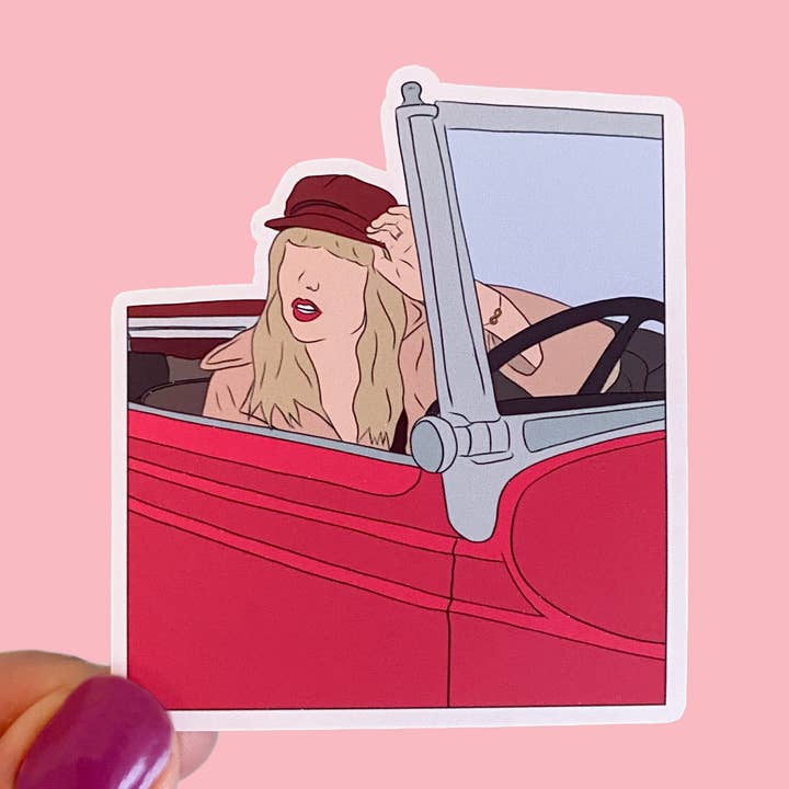 Red (Taylor's Version) Sticker for wholesale by Bitch Next Door