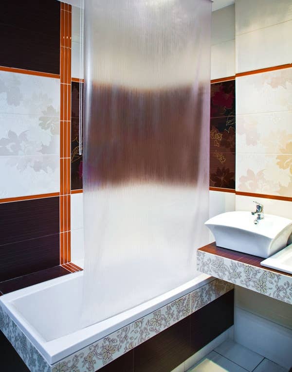 TROPIK HOME – wholesale Shower curtain – Shower Curtain Roller Blind with bracket fittings, 100cm2